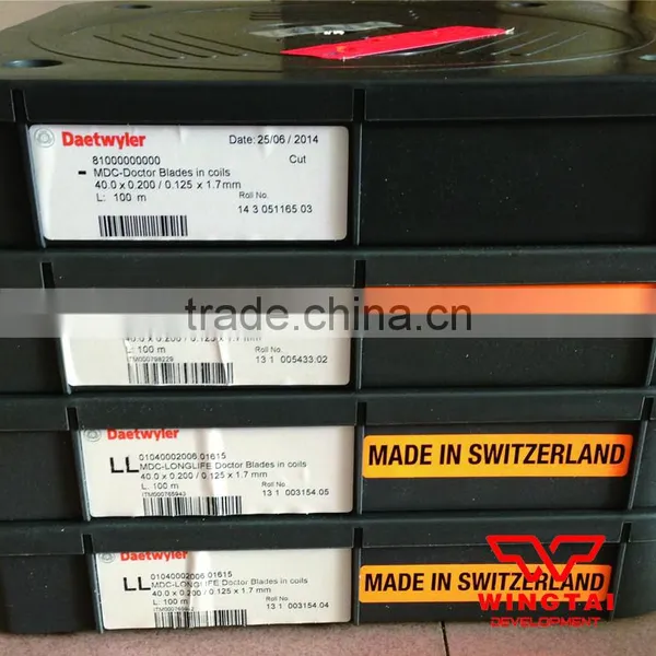 W40mm*T0.20mm MDC Longlife Doctor Blade photo-3