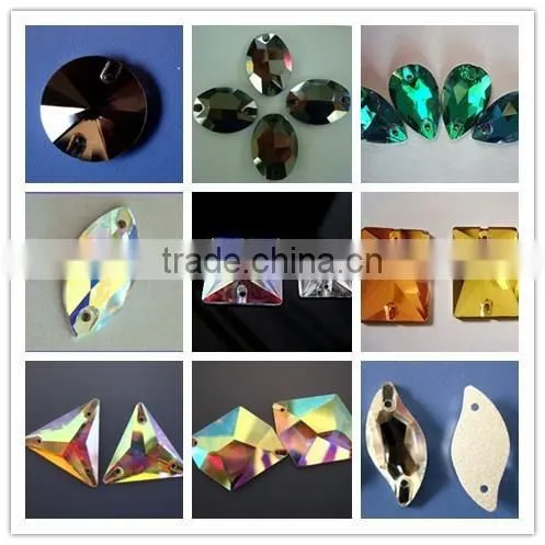 China Wholesale Sew on Stone Crystal Rhinestone for Wedding Dress photo-3