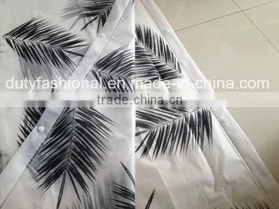 Adult EVA Rain Poncho With Hood photo-2