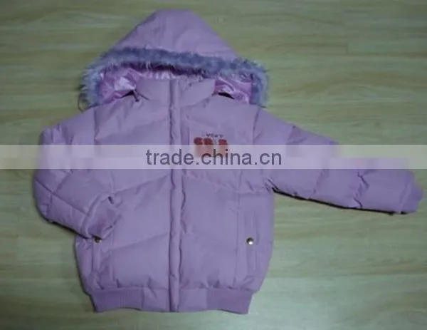 Girls' Padding Jacket In Stock photo-6