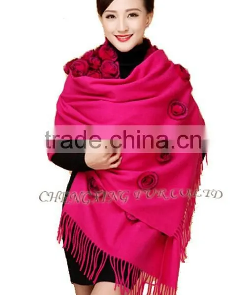 CX-B-P-37B Ladies Fashion Cashmere Fringes For Shawls photo-2