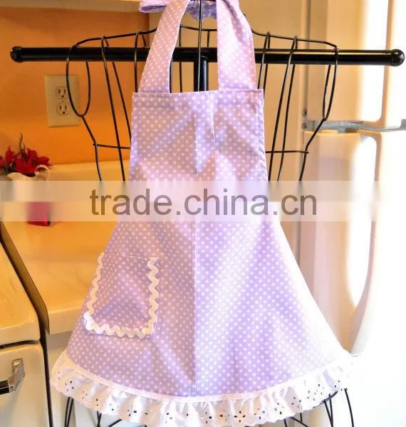 100% Cotton Baby Clothes Factory Direct Wholesale Baby Girls Polka Dot Aprons Lovely Bib for Kids photo-5