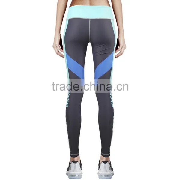 Custom Printed High Rise Graphic Wholesale Women Leggings Tights photo-3