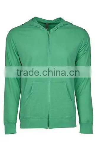 Next Level Apparel Unisex Sueded Full-Zip Hoody - Made From 60% Combed Ring-spun Cotton and 40% Polyester Sueded Jersey. photo-4