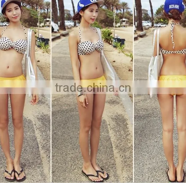 Korea 2016 Summer Love Halter Bikini Swimsuit photo-6