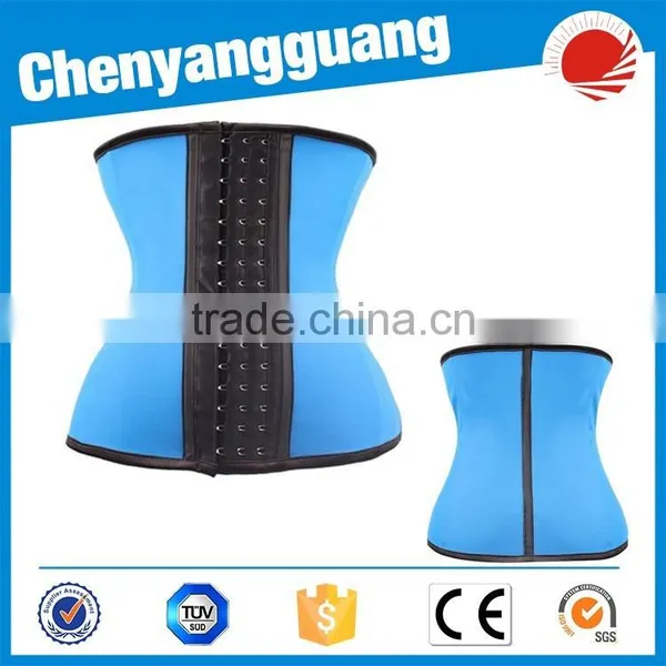CYG-Latex Waist Trainer&Cincher Plus Size Sexy Corset photo-2