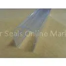 C Shape Refrigerator Co-extrusion PVC / PMMA Profile Standard Plastic Extrusions
