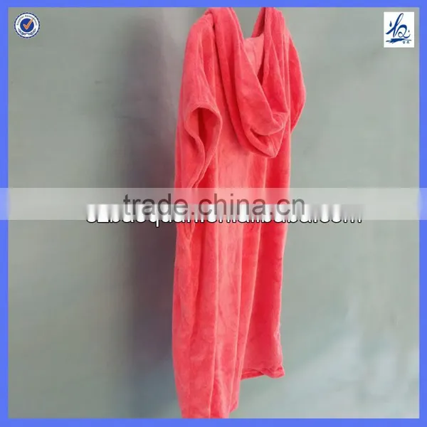 2017 New Design Quick-dry Microfiber Adult Beach Surf Poncho With Hood photo-3