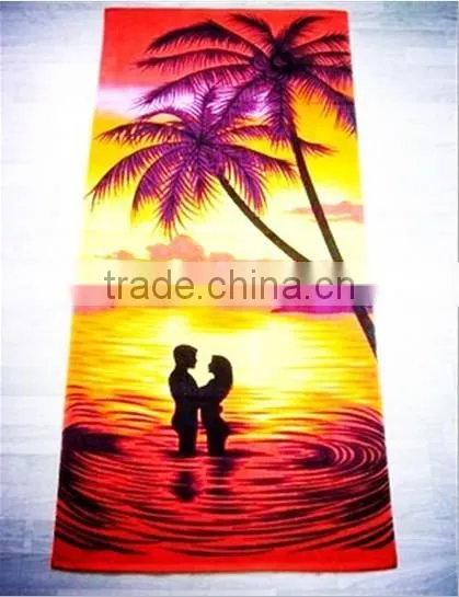 Reactive Print 100% Cotton Beach Towels photo-6