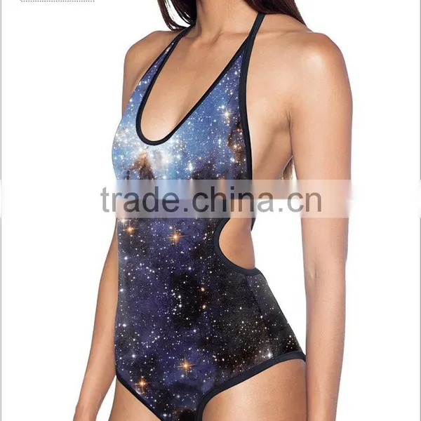 2017 Blue Celebrity One Piece Swimwear photo-4