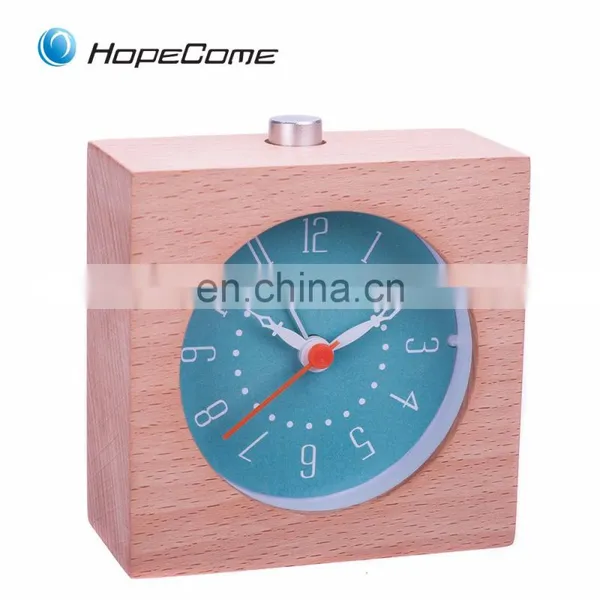 For Sale Desk Wooden Clock With Snooze &Alarm With High Quality photo-5
