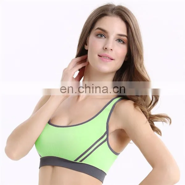 Cheap Wholesale Women Sexy Sport Wear Yoga Seamless Sports Bra photo-3