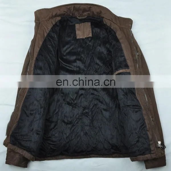 2017 Hot Sale Fashion Men Cotton Wash Jacket photo-3