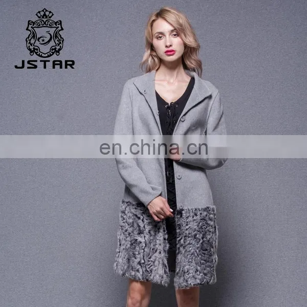 Double-face Woven Cashmere Top Jacket Overcoat Trench Coat Women Jackets photo-5