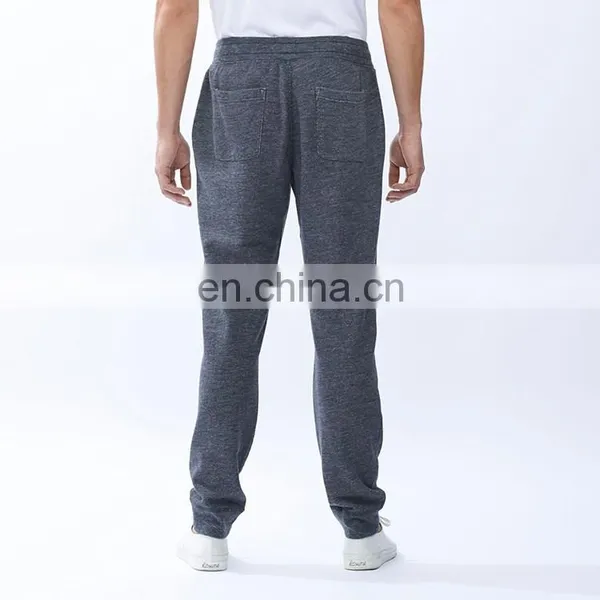 Boys Dark Marl Leisure French Terry Blank Sweatpants photo-2