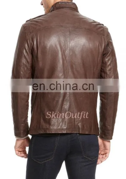 Men's Sheep Leather Jackets photo-2
