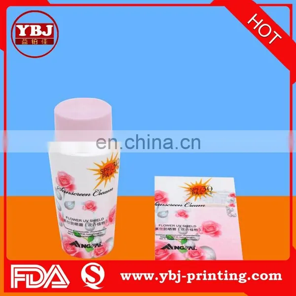 2016 YBJ Private Printed Colorful PVC Shrink Sleeve Label photo-4