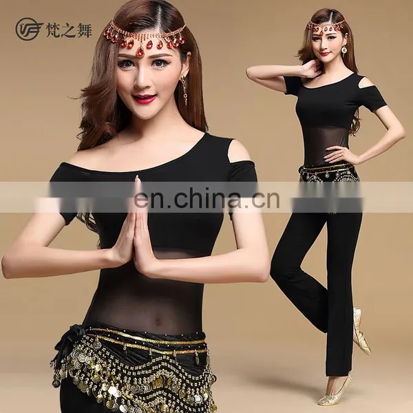 T-5123 High Modal Comfortable Fabric Adult Short Sleeve Bellydance Wear photo-3