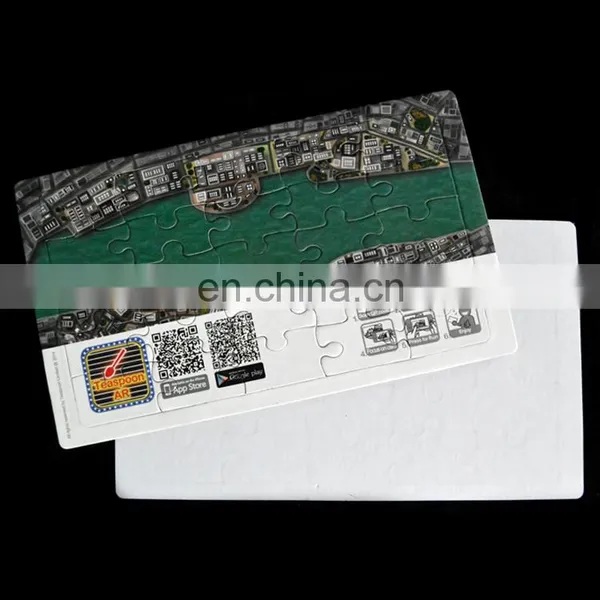 Full Color Printing Custom Design A4 Cardboard Puzzle Jigsaw photo-6