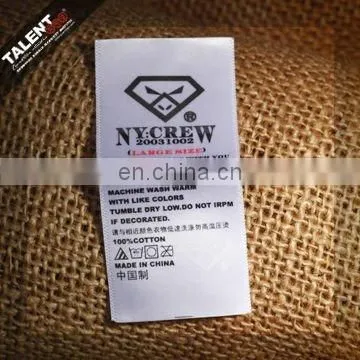 Customized Design High Definition Satin Printed Label photo-4