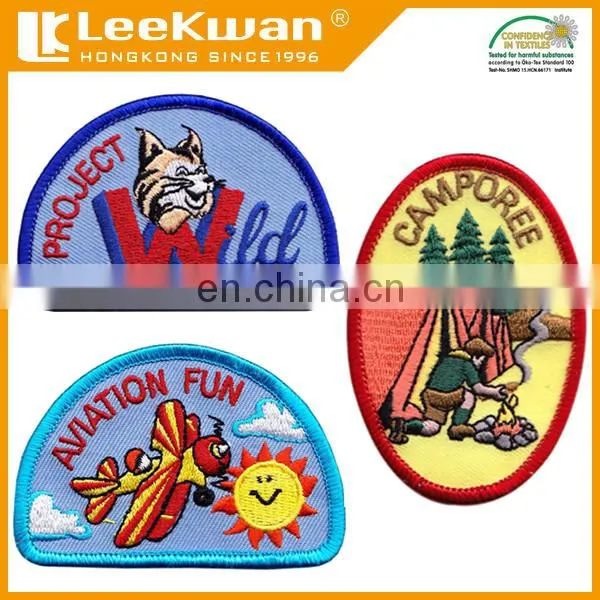 Scouts Camp or Family Camp Project Custom Embroidery Patch