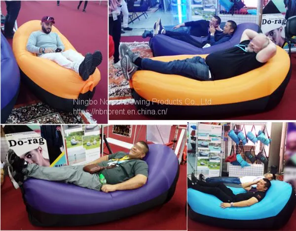 New Inflatable Air Lounger Bag With Carry Bag photo-2