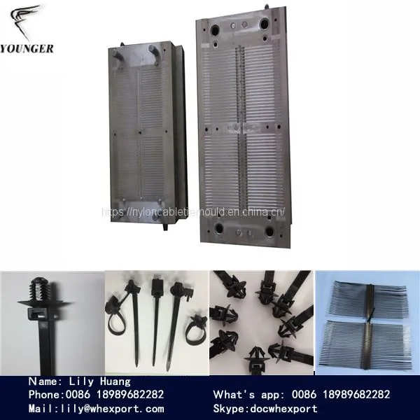 Automotive Nylon Cable Tie Injection Mould photo-2