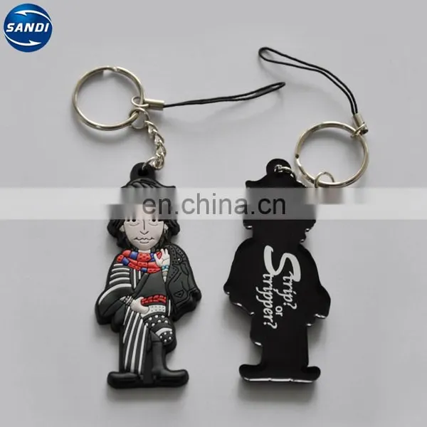 Promotional Custom Shoe Rubber Pvc Key Chain photo-4
