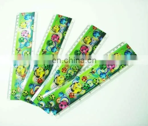 High Quality Lenticular Effect UV Printed Lenticular Scale Ruler