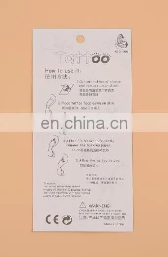 Cheap Fashion Wholesale Tatoo Jewelry Temporary Tatoo Stickers Tatoo Price/wenzhou Gift photo-2