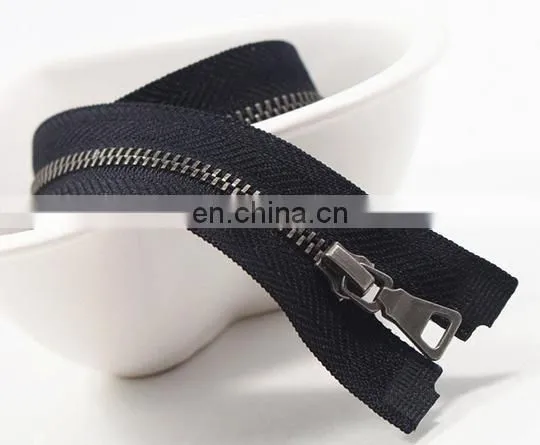 Black Colors Available 30cm 100pcs Close-open Black Metal Zippers With Pearl Slider, Multi-color #3 Zippers For DIY Sewing photo-6