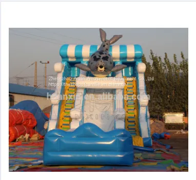 Inflatable Commercial Water Park Products Water Slides, Seal Sea Dog Type Inflatable Slide photo-3