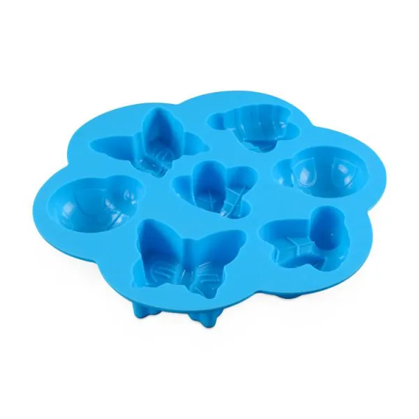 Free Sample Food Grade Heat Resistant Nontoxic Silicone Mousse Cake Friandises Pudding Baking Mold Tool Hexapod Shape photo-4