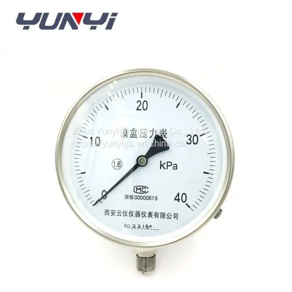 100mm 150mm Stainless Steel Pressure Guage/pressure Manometer photo-3
