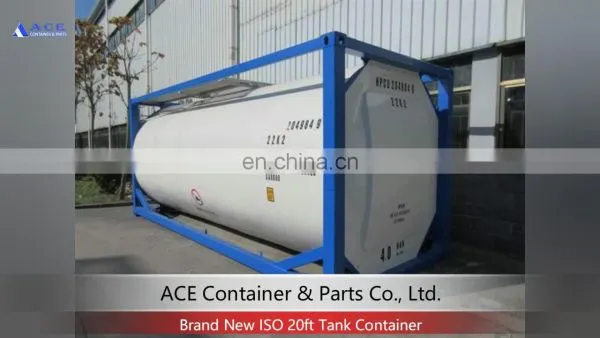 ASME Standard LR Certified T11 20ft ISO Tank Container