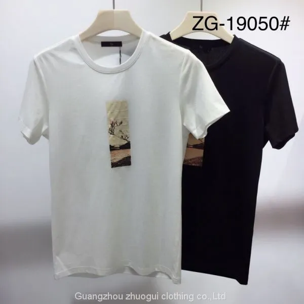 Men’s Fashion Design New Style T-shirt Clothing From Factory2019 Fashion Style Sink Cotton T-shirt