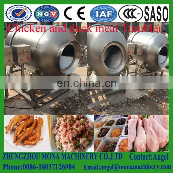 Meat Processing Rotary Meat Vacuum Tumbler Tumbling Meat Salting Machine Price photo-2