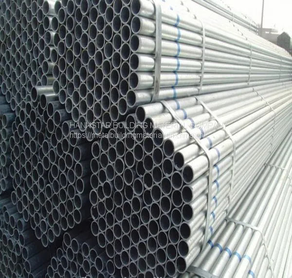 Round/ Square/ Rectangular Hot DIP Galvanized Steel Pipe