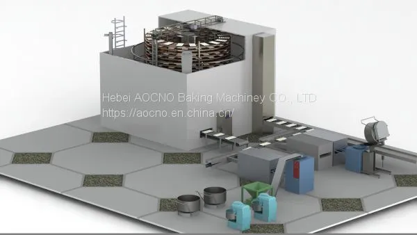 Multi-functional Bread Toast Slice Cake Production Line
