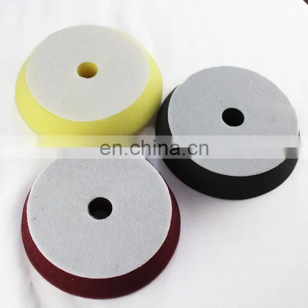 2019 Hot Sale Yellow Foam Polishing Pads photo-6