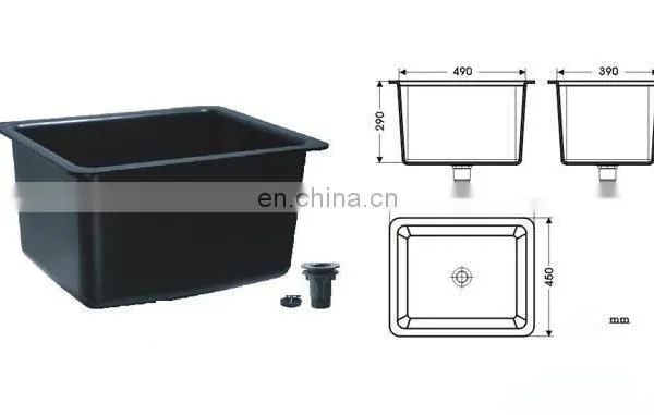 Lab pp Bucket Acid Resistant Laboratory Sinks photo-3