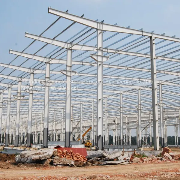 ISO9001 Quickly Build Light Prefabricated Steel Structure Fabrication photo-2