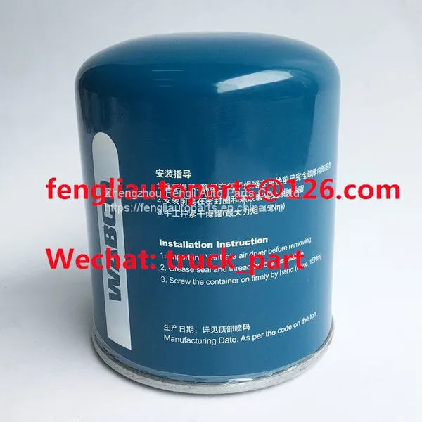 WABCO 4324108682 Original Truck Parts Blue Air Dryer Cartridge photo-2