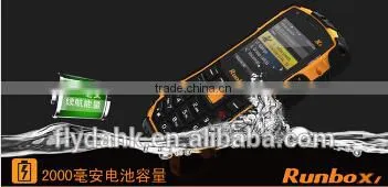 Runbo X1 Waterproof Dustproof Shockproof Outdoor Mobile Phone. photo-5