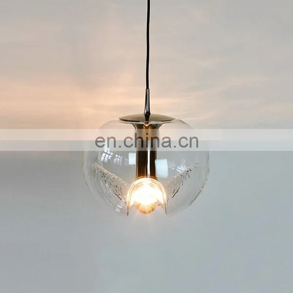 Medieval Bauhaus Glass Chandelier Nordic Designer Restaurant Decor Hanging Lamp Modern Minimalist LED Pendant Light photo-3