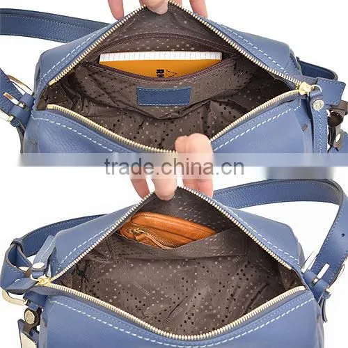 Fashion Leather Cosmetic Bag Mini Satchel Wash Bags Makeup Organizer for Travel photo-6