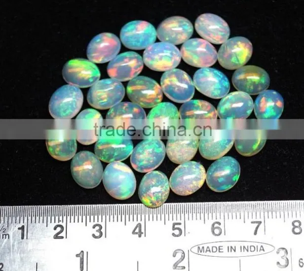 10x8mm Ethiopian Opal Cabochon Oval photo-3