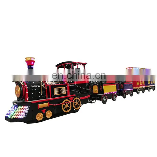 Battery Tourist Train Electric Train Tourist Electric Train Set for Adults photo-5