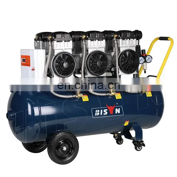 Bison China Customizable Silent 1500W Wholesale 20 Cfm Oil Free Air Compressor photo-4