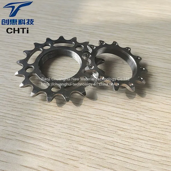 Spot Direct Sales and Customized TC4 Titanium Alloy Bicycle Gears With High Precision and Good Quality photo-4